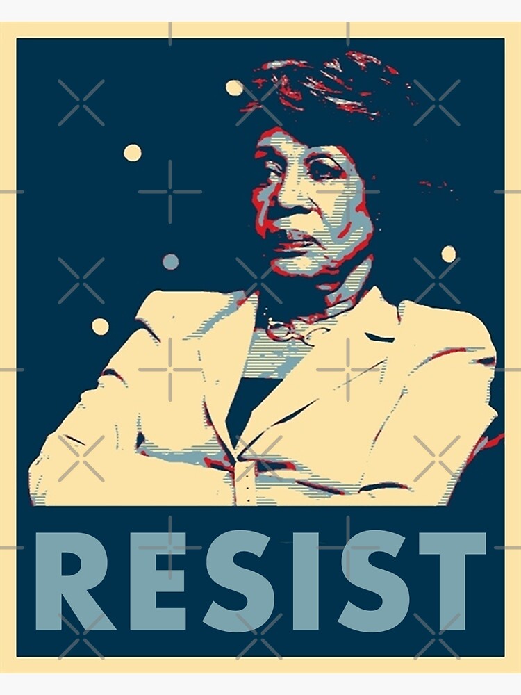 Auntie Maxine RESIST by Thelittlelord