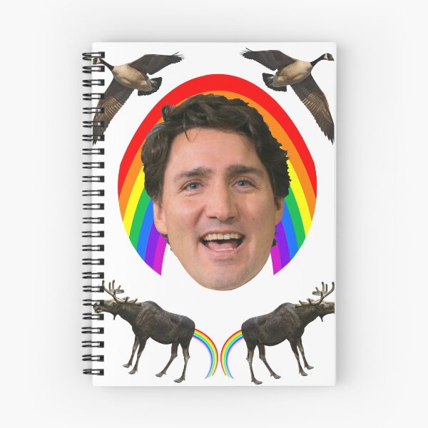 Item preview, Canada pride Justin Trudeau.  designed and sold by Cheerhio.