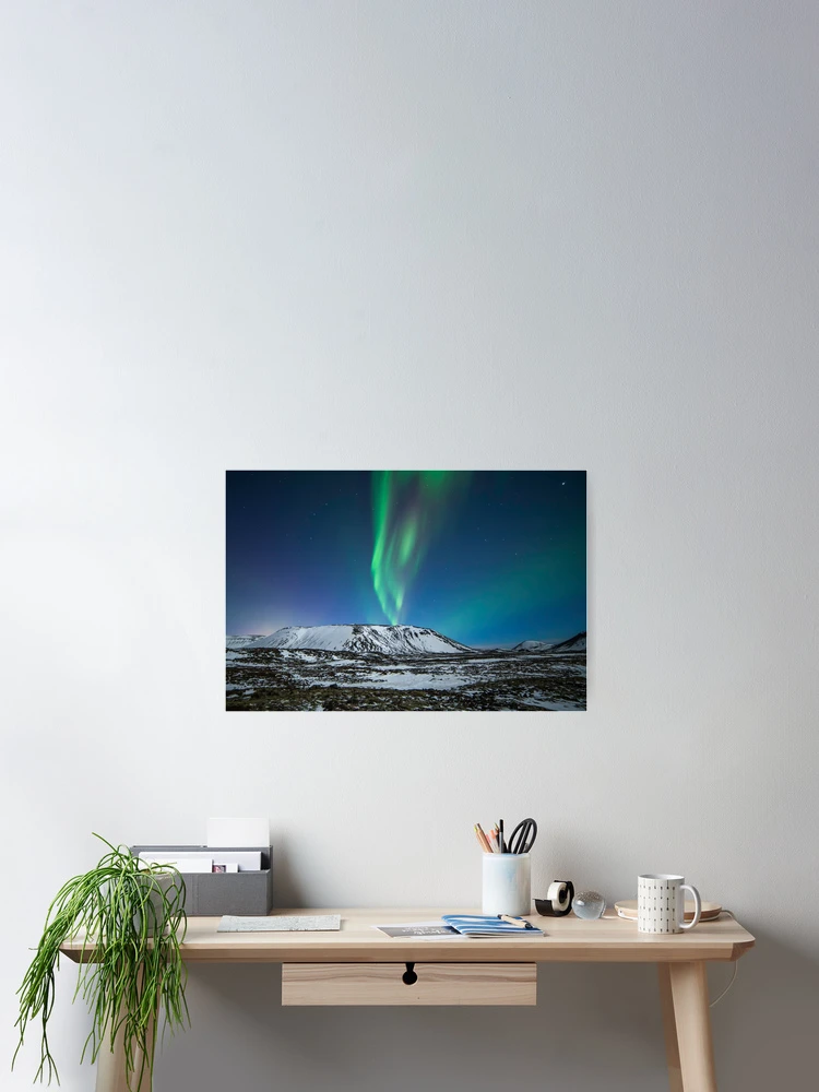 Thumbnail 2 of 3, Poster, Northern Lights designed and sold by Ragnarsson.