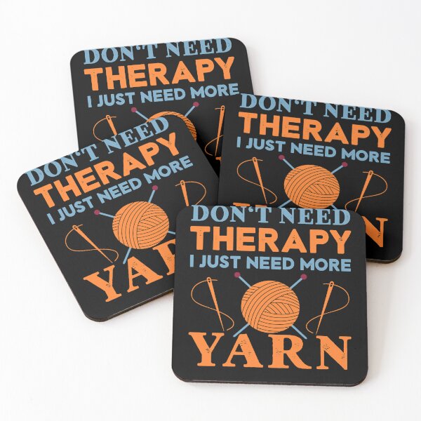 Item preview, Who Loves Music And Don't Need Therapy I Just Need More Yarn Gift Idea Photographic Style designed and sold by LortAndrew.