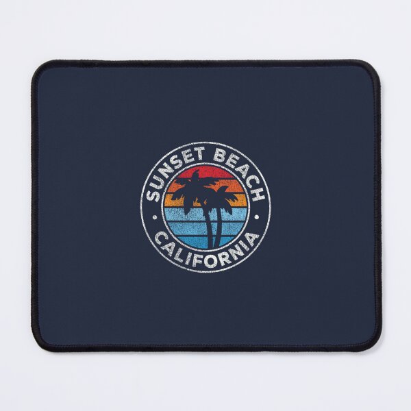 Item preview, Sunset Beach California CA Vintage Graphic Retro 70s designed and sold by OctavianPopescu.