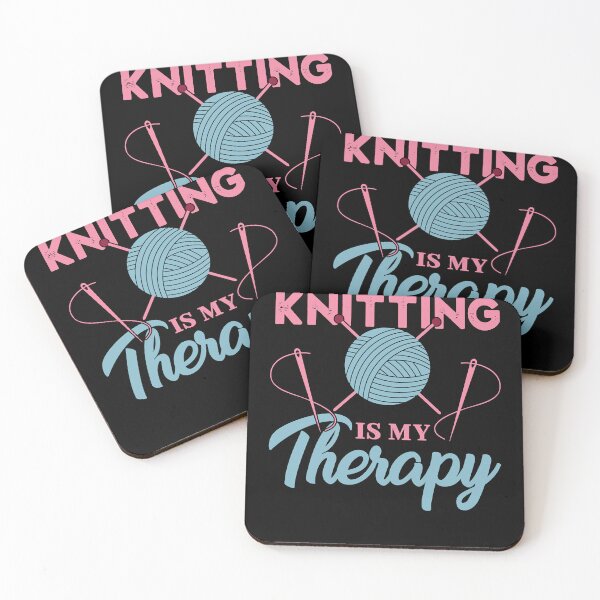 Item preview, Who Loves Music And Knitting Is My Therapy Gift Idea Awesome Move designed and sold by LortAndrew.