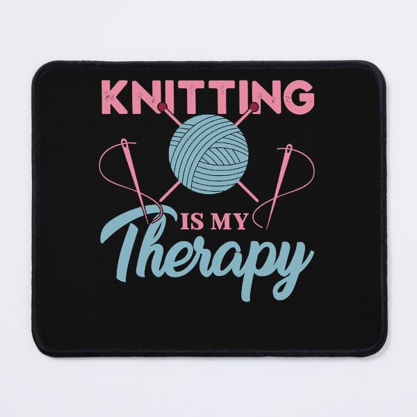 Item preview, Who Loves Music And Knitting Is My Therapy Gift Idea Awesome Move designed and sold by LortAndrew.