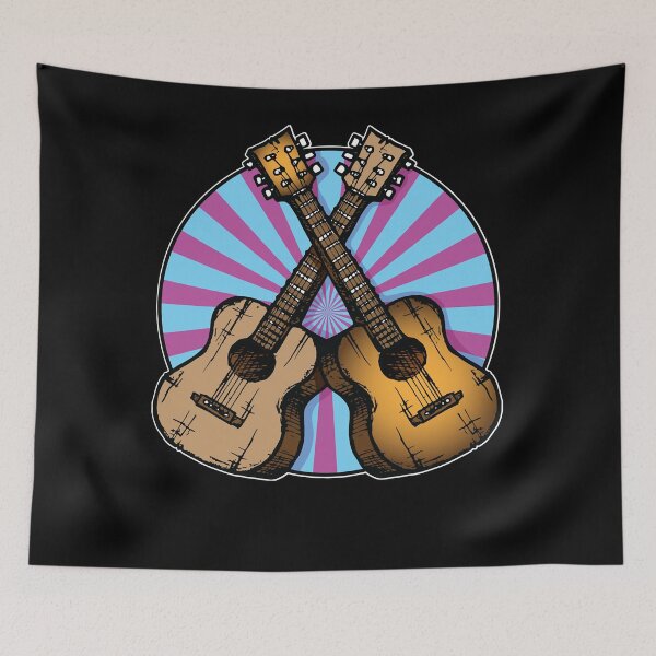 Item preview, Guitarras cruzadas golpeadas designed and sold by CaseyJones1.