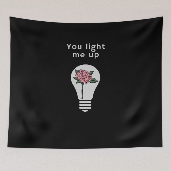 Item preview, You Light Me Up, Light bulb yellow flowers designed and sold by Nero9o.