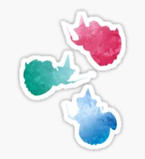Fairies Inspired Silhouette Sticker