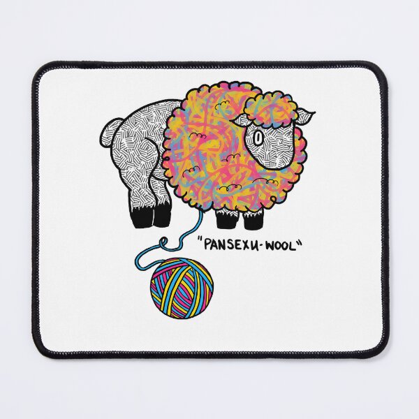 Item preview, Awesome First Day Pansexu Wool In A World Sheep Awesome Since designed and sold by LortAndrew.