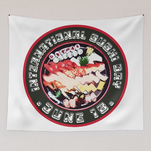 Item preview, INTERNATIONAL SUSHI DAY designed and sold by yphien.