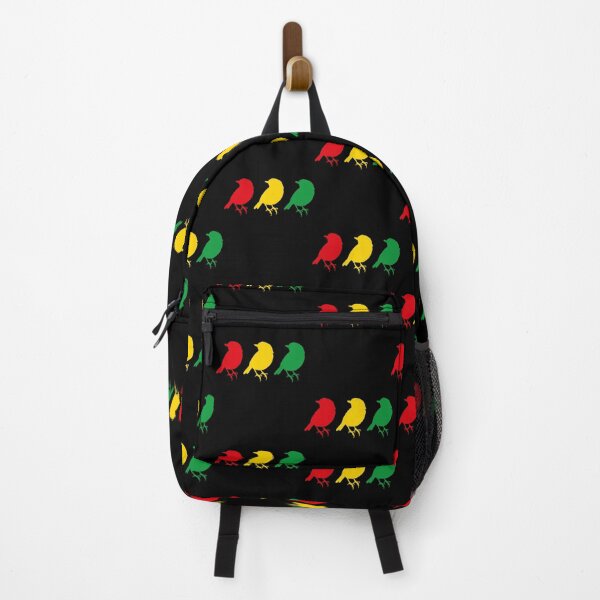 Aperçu de l'œuvre 3 petits Oiseaux - Trois Oiseaux Rasta Couleurs Bob Song créée et vendue par TaylanTufan.