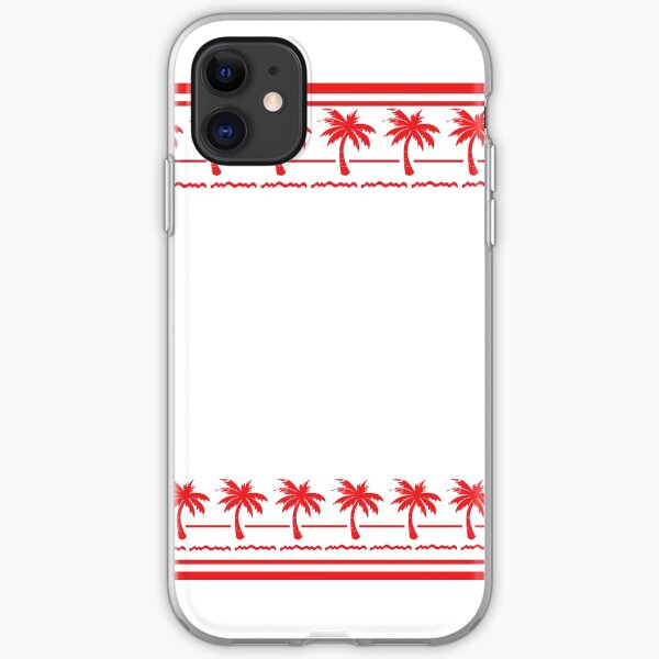 West Coast California Burger Drive In n Out iPhone Soft Case