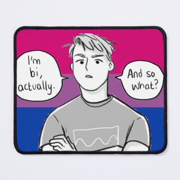 Item preview, Nick Nelson. Bisexual flag. Heartstopper designed and sold by JustAnotherBee.