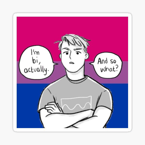 Vista previa del artículo con la obra «Nicolás Nelson. Bandera bisexual. Detienecorazones», diseñado y vendido por JustAnotherBee.