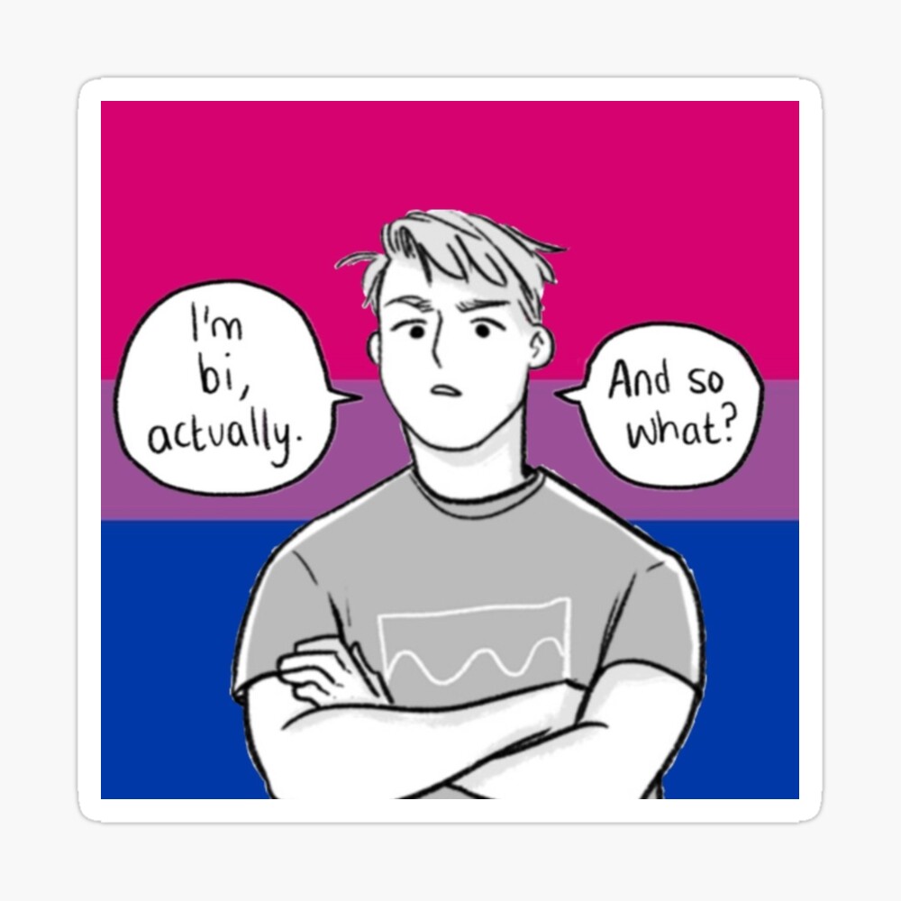 Nick Nelson. Bisexual flag. Heartstopper