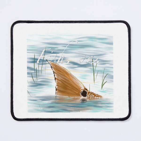 Item preview, Redfish in blue water designed and sold by N2THEBLUE.