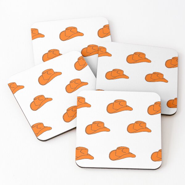 Item preview, Orange cowboy hats  designed and sold by Kandi Hohenberger.