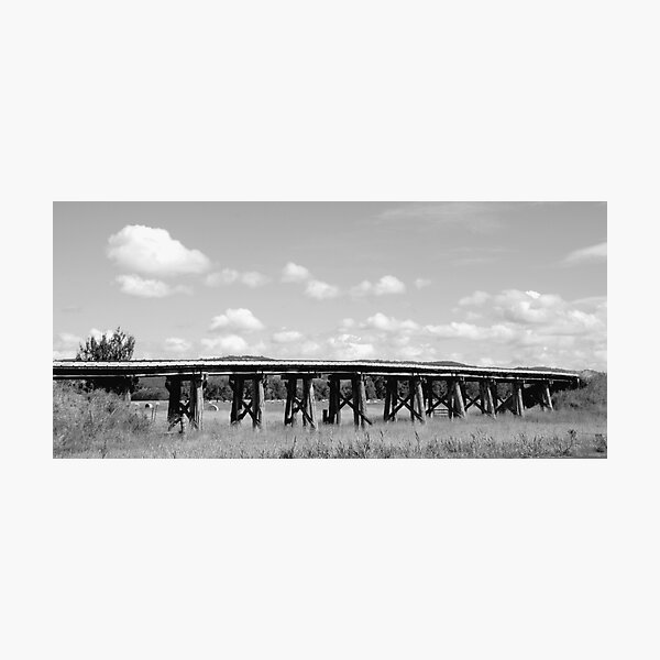 Item preview, Trestle Bridge - Yarra Glen designed and sold by Clare McClelland.