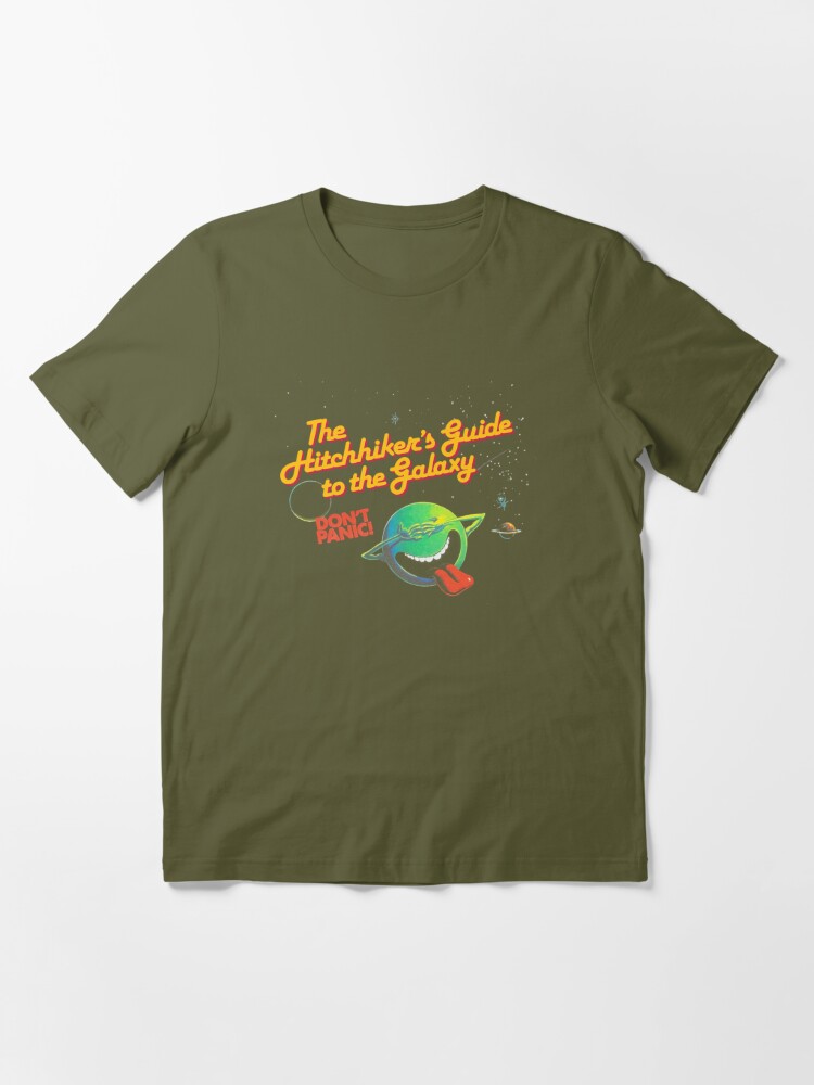 The Hitchhiker's Wiki to the Galaxy Logo Essential T-Shirt for Sale by  Blayde