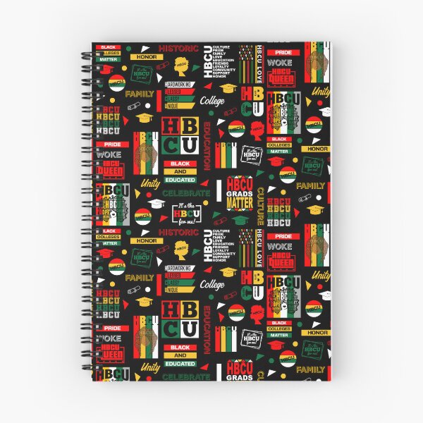 Item preview, HBCU Student and Grad Pride Pattern designed and sold by blackartmatters.