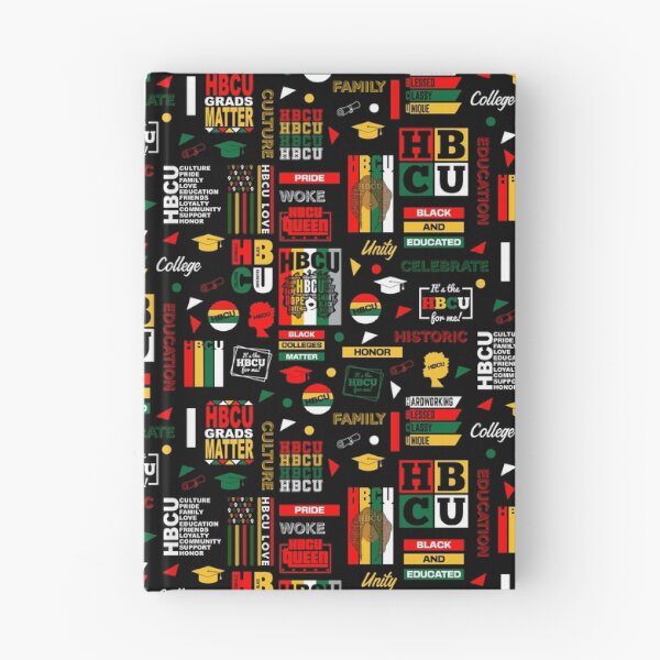 Item preview, HBCU Student and Grad Pride Pattern designed and sold by blackartmatters.