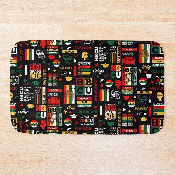 Item preview, HBCU Student and Grad Pride Pattern designed and sold by blackartmatters.