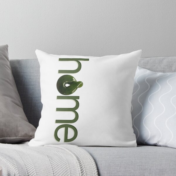 Aperçu de l'œuvre « Home » avec la touche Greenstone Pounamu créée et vendue par CreateShape.