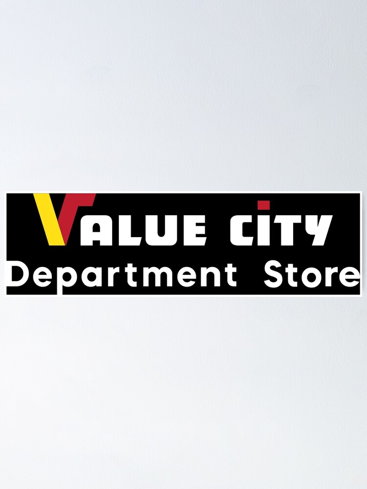 "Value City Department Store" Poster for Sale by TeeArcade84 Redbubble