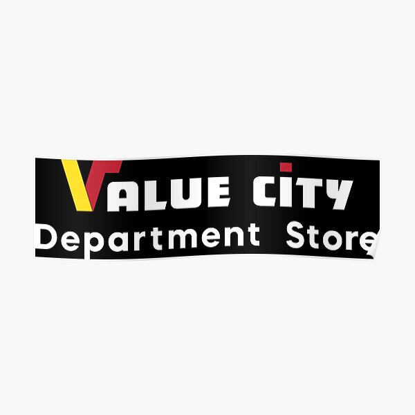 "Value City Department Store" Poster for Sale by TeeArcade84 Redbubble