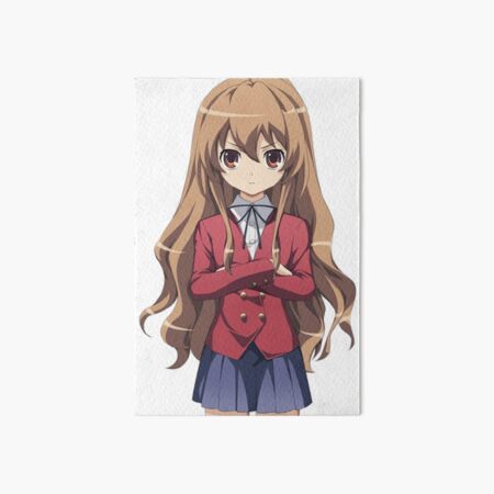 Toradora - Taiga Aisaka - Seate. Art Board Print by Goka-Art