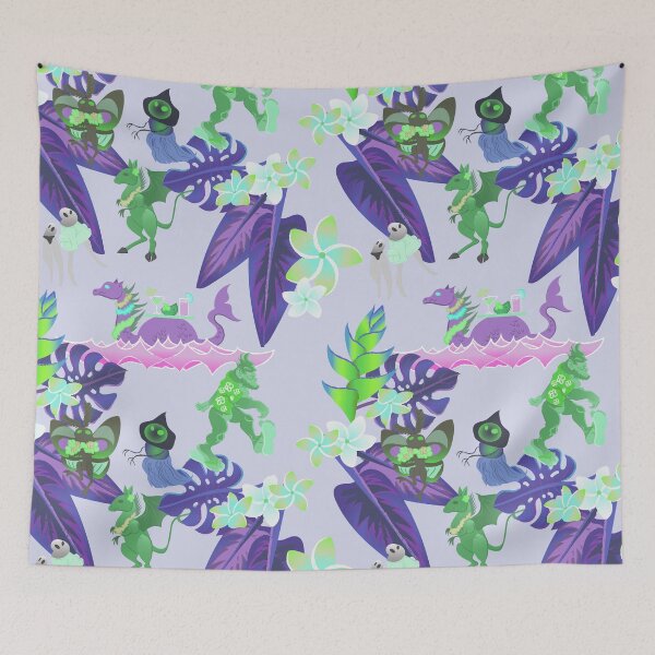 Item preview, TropiCryptids Purple Power designed and sold by FoxnLlama.