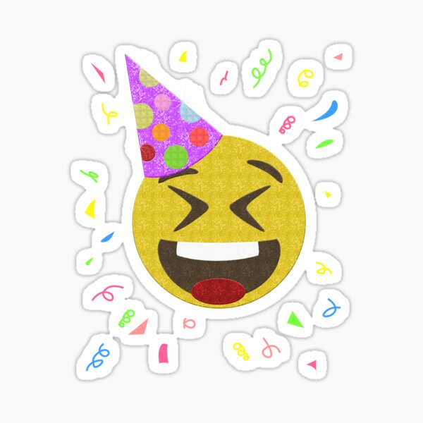 Happy Birthday Emoji Stickers Redbubble