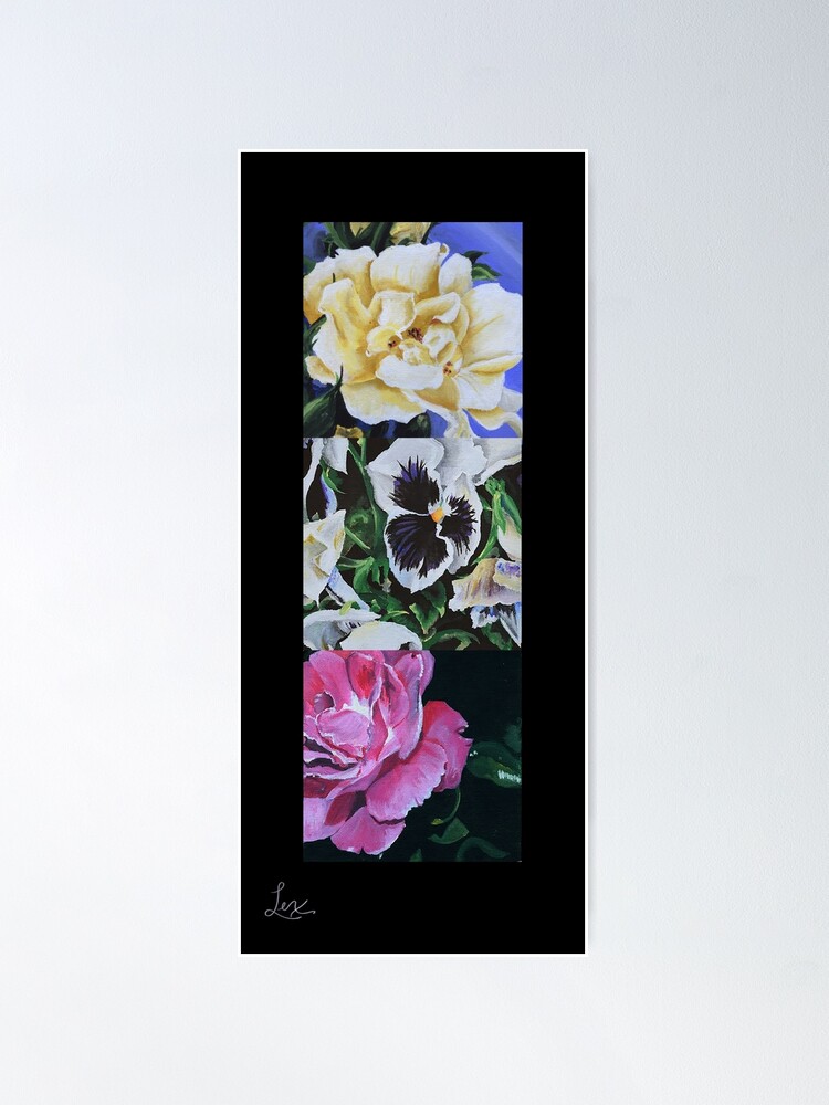 Alternate view of Flowers Poster