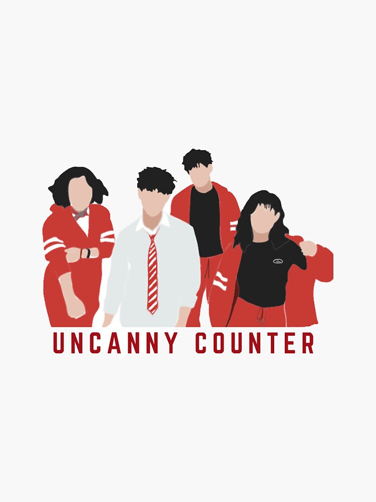"The Uncanny Counter" Sticker for Sale by MadisonBrowe Redbubble