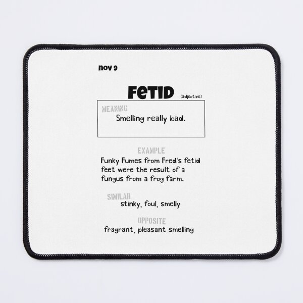 Item preview, November 9 Fetid designed and sold by Square Root of Squid.