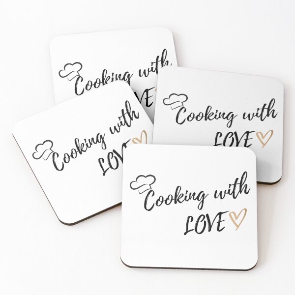 Item preview, Cooking with Love  designed and sold by rafiaarts.
