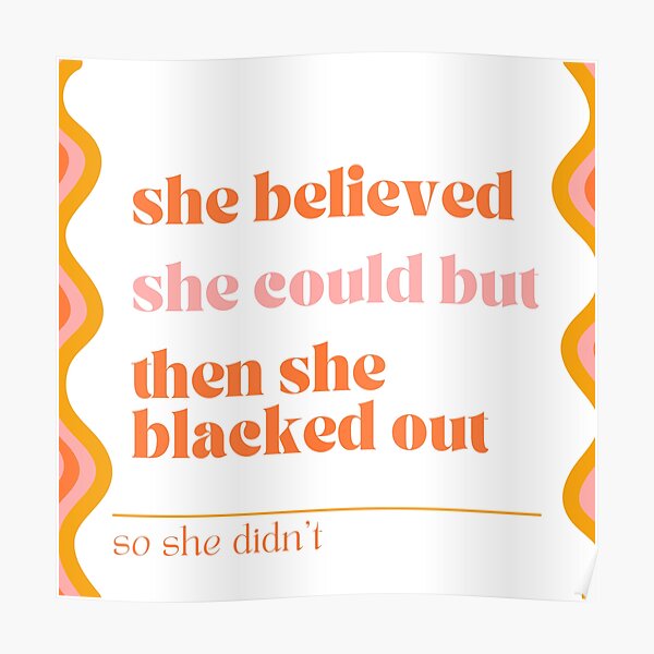 she-blacked-out-poster-for-sale-by-katelynstum-redbubble