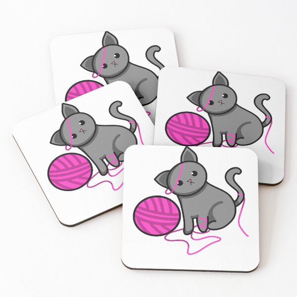 Item preview, Who Loves Basket Knitty Limited Edition Kitty Vintage Style designed and sold by LortAndrew.