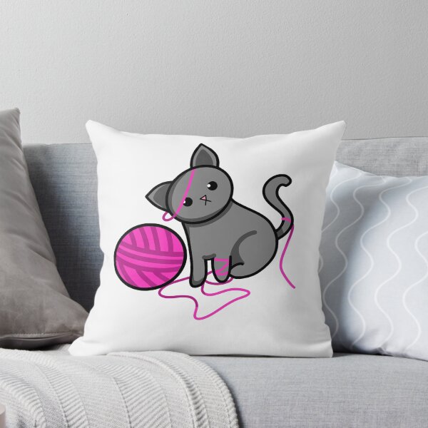 Item preview, Who Loves Basket Knitty Limited Edition Kitty Vintage Style designed and sold by LortAndrew.