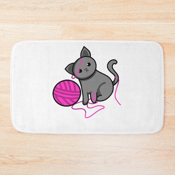 Item preview, Who Loves Basket Knitty Limited Edition Kitty Vintage Style designed and sold by LortAndrew.