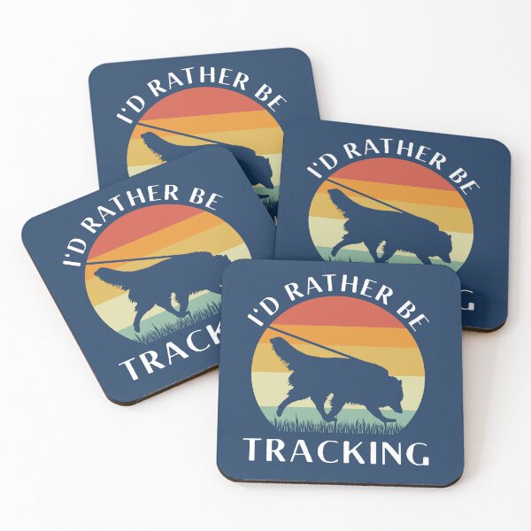 Item preview, Dog Tracking Training Working K9 Scent Work Vintage Sunset designed and sold by arlutai.