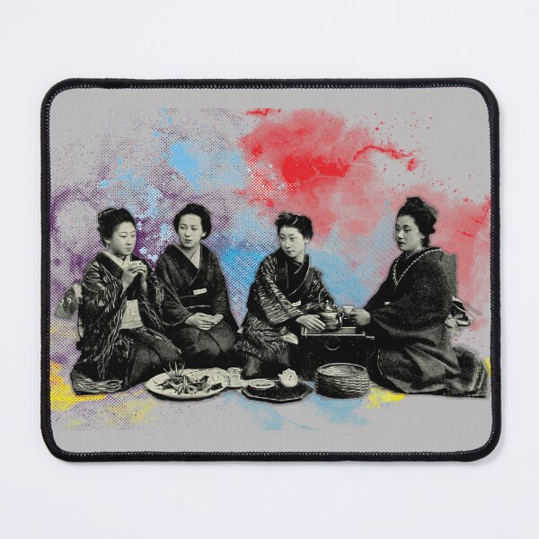 Item preview, Tea time. Japanese over a cup of tea designed and sold by CarliPeraza.