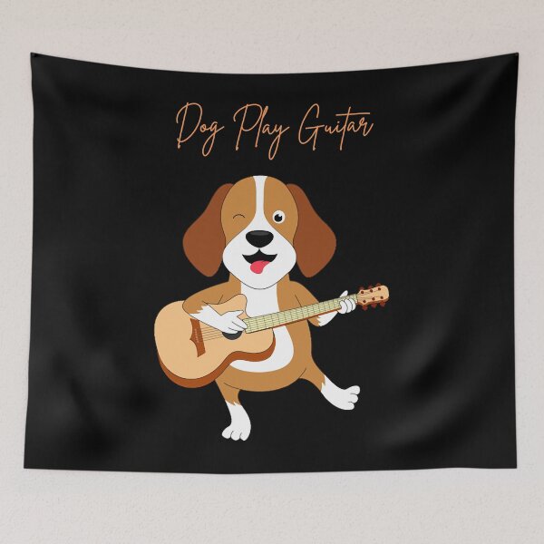 Item preview, Dog Play Guitar designed and sold by SherryDavis13.