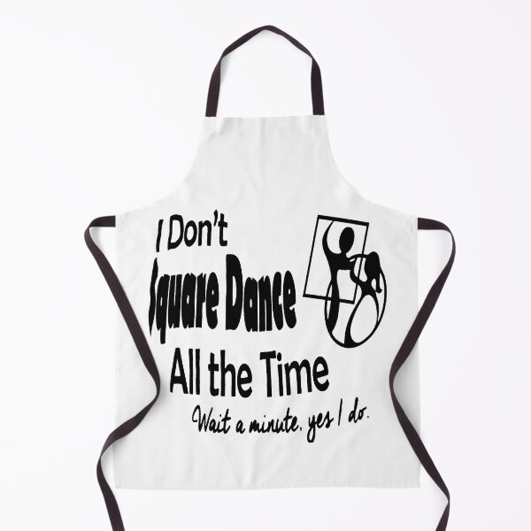 Item preview, All The Time BLK designed and sold by Square Dancing Gifts & Merchandise.