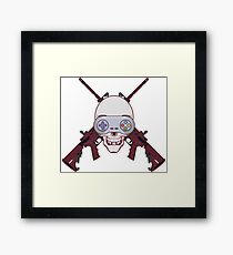 Skulls, Guns & Gamepad Framed Print