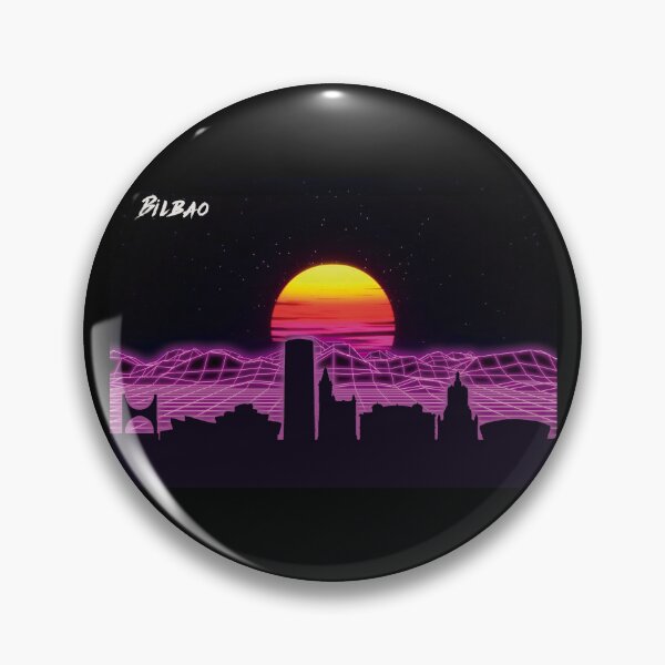Item preview, Bilbao Skyline Neon Nights designed and sold by DFerraz.
