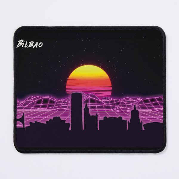 Item preview, Bilbao Skyline Neon Nights designed and sold by DFerraz.