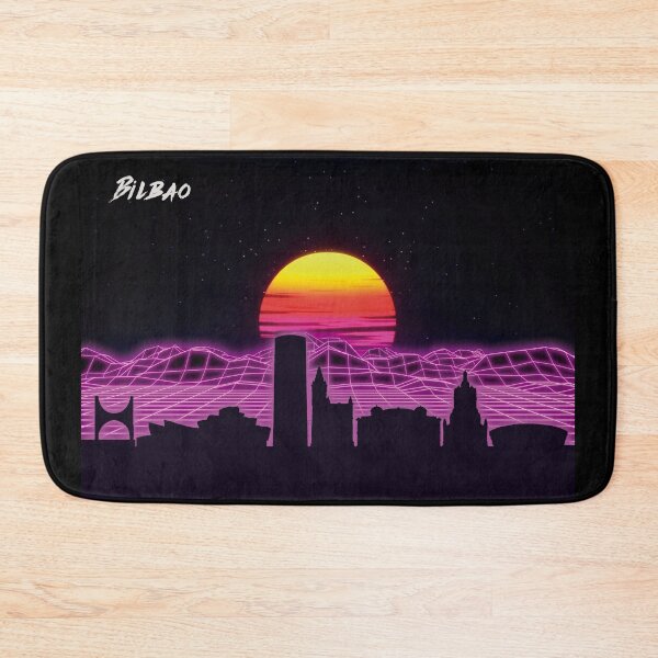Item preview, Bilbao Skyline Neon Nights designed and sold by DFerraz.