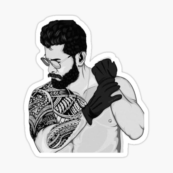kamal haasan vikram movie Sticker for Sale by PearlWilson9
