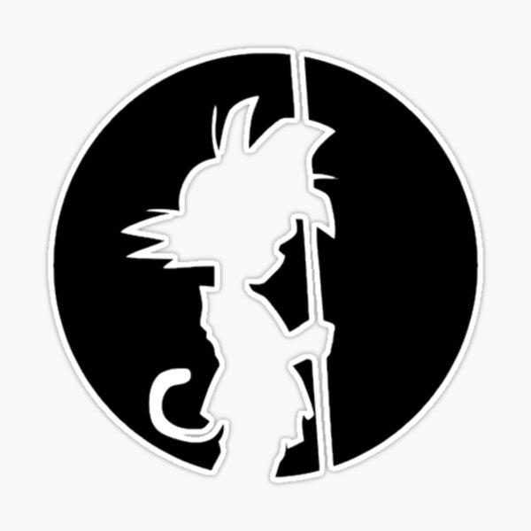 Goku Gohan Vegeta Super Saiya Decal, decal, dragon, monochrome, sticker png