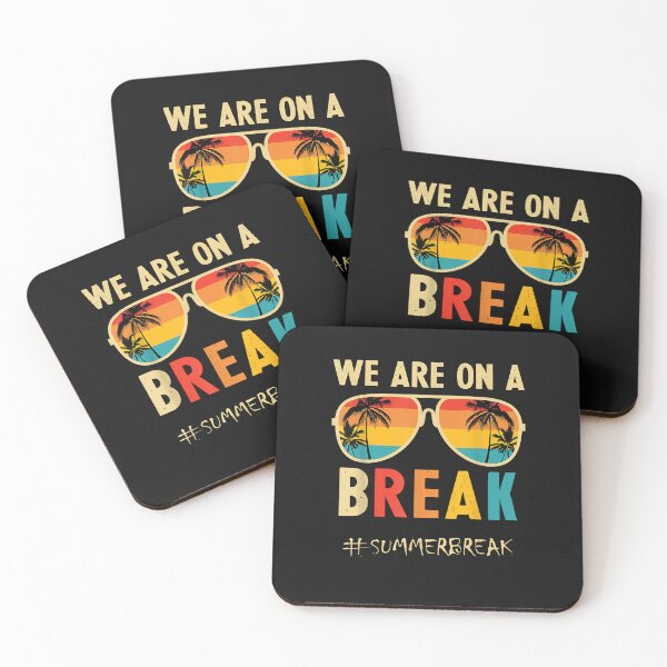 Item preview, Rainbow We Are On A Break Teacher Summer Break Hello Summer designed and sold by Evrard122344.
