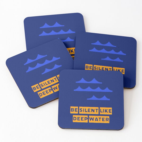 Item preview, be silent like deep water designed and sold by time-to-relax.